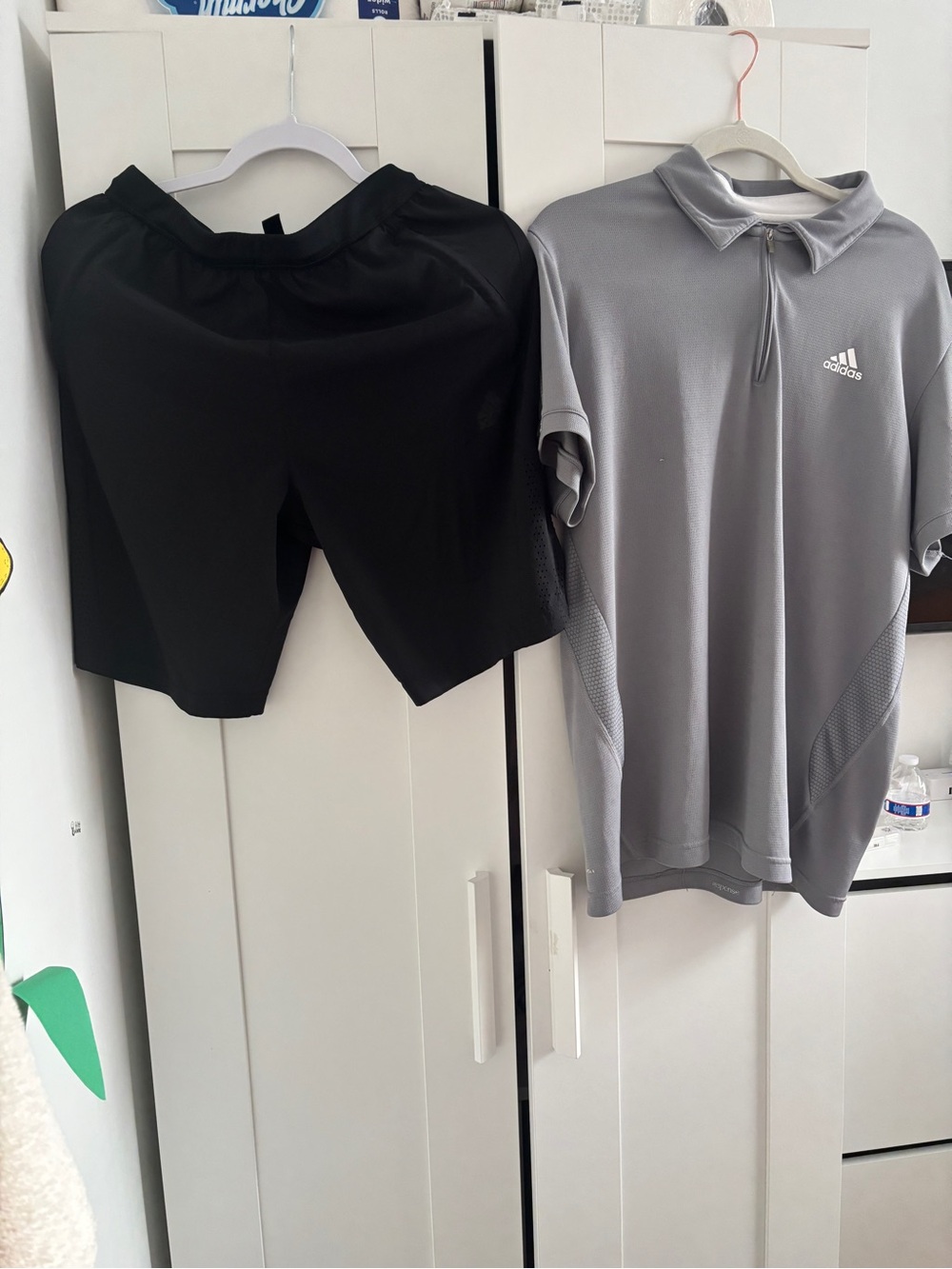 Adidas Kids Black Athletic Shorts